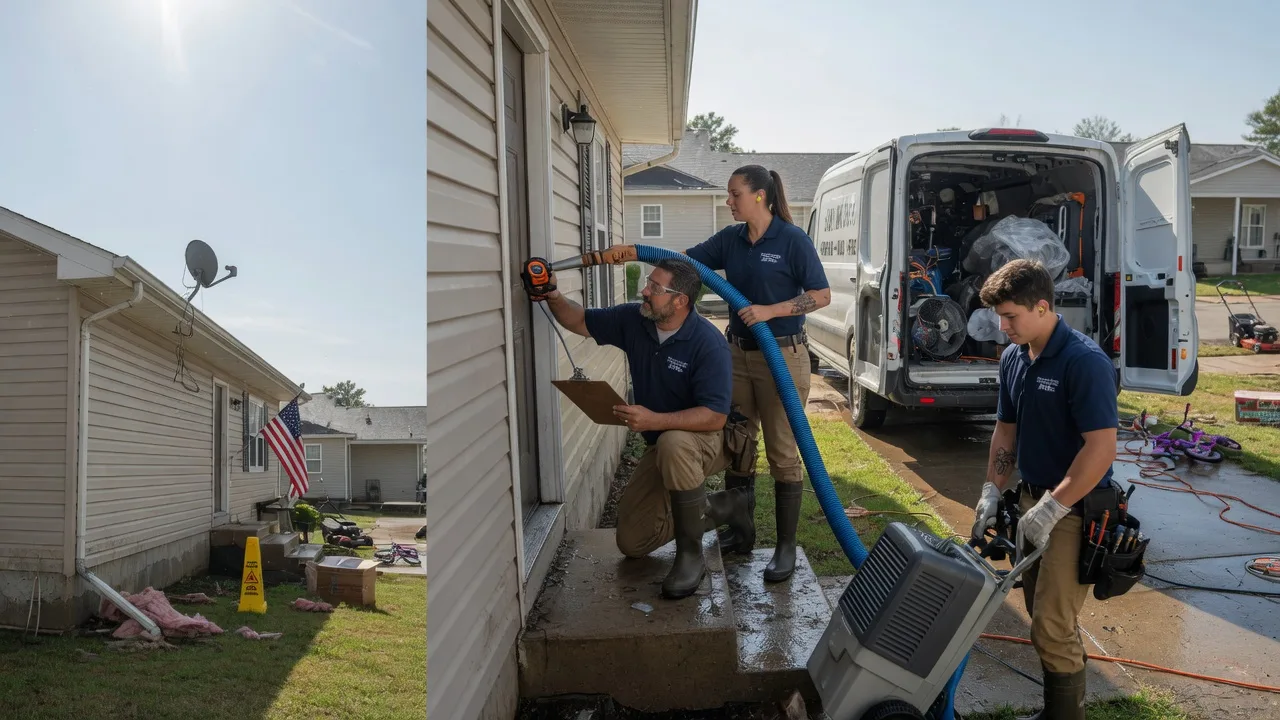 Ceiling Water Damage Restoration in Stoneham, MA near me